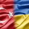 Flags of Ukraine & Turkey